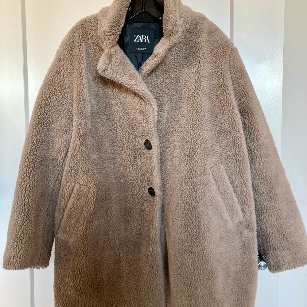Zara Teddy Bear Coat